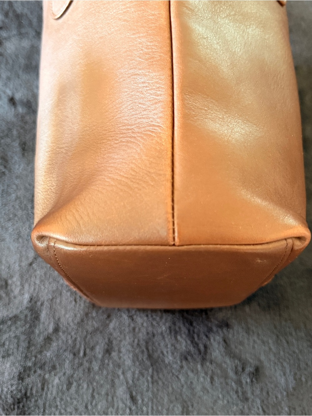 Coach 1996 Vintage Mahogany Lunch Tote Leather Shoulder Bag - Picture 11 of 12